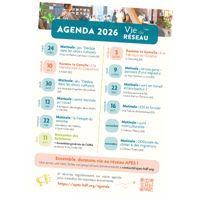 Agenda de la Vie de Réseau