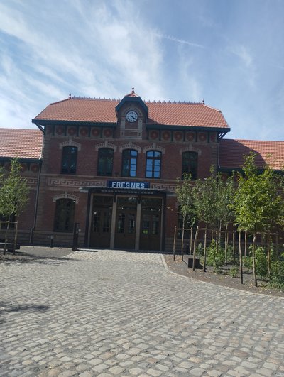 p 7 photo d'origine gare fresnes sur escaut crédits Patricia Hanssens